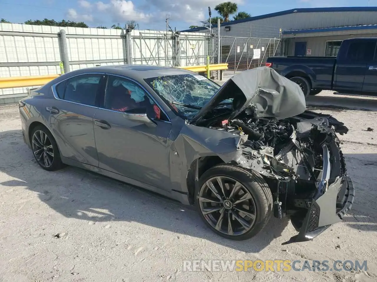 4 Photograph of a damaged car JTHGZ1B21R5079590 LEXUS IS 350 F S 2024