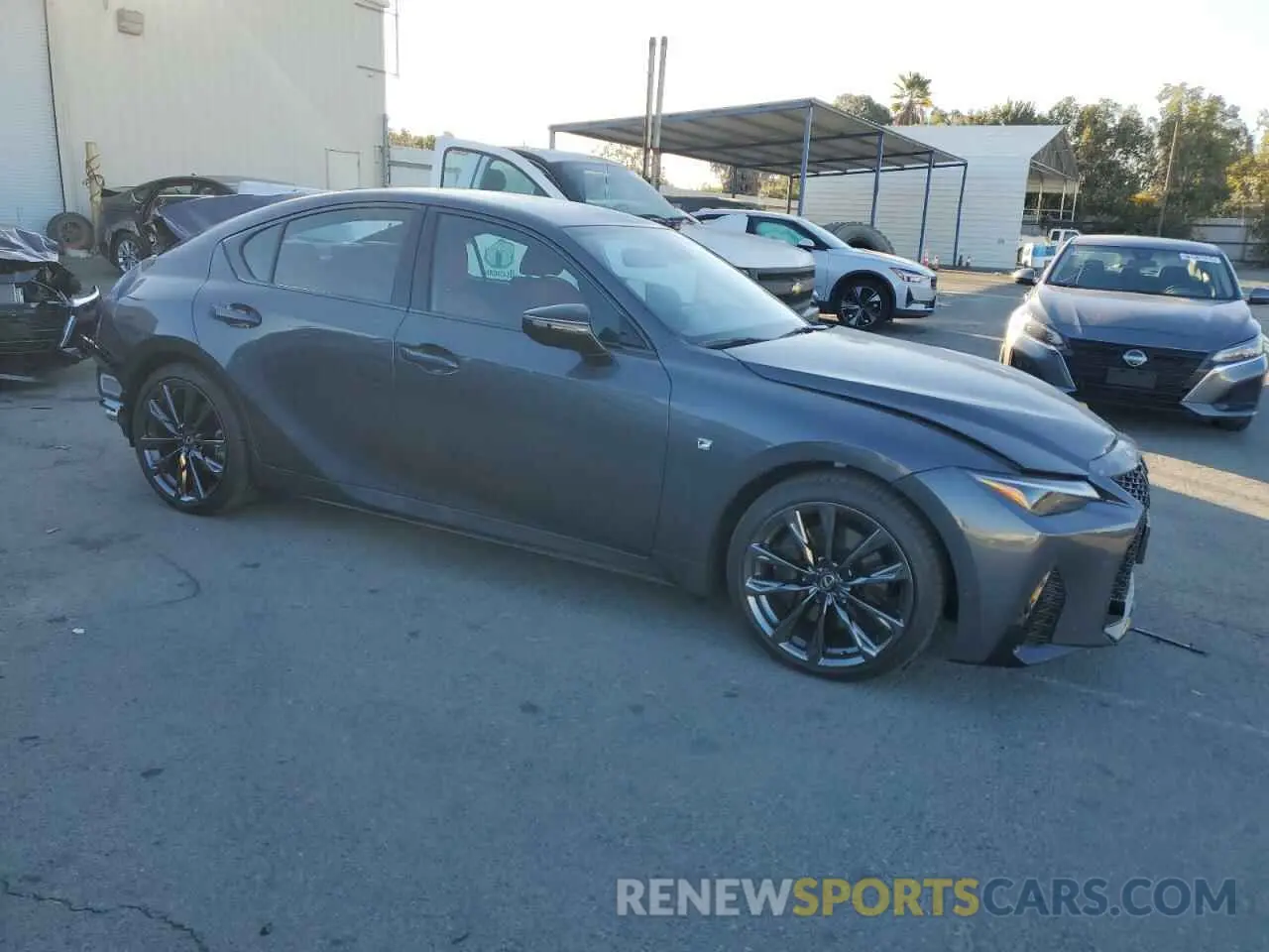 4 Photograph of a damaged car JTHGZ1B23R5078425 LEXUS IS 350 F S 2024