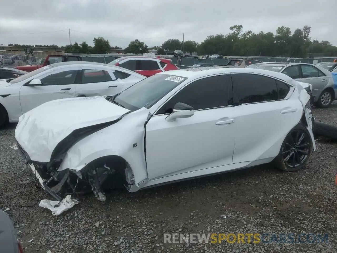 1 Photograph of a damaged car JTHGZ1B23R5078666 LEXUS IS 350 F S 2024