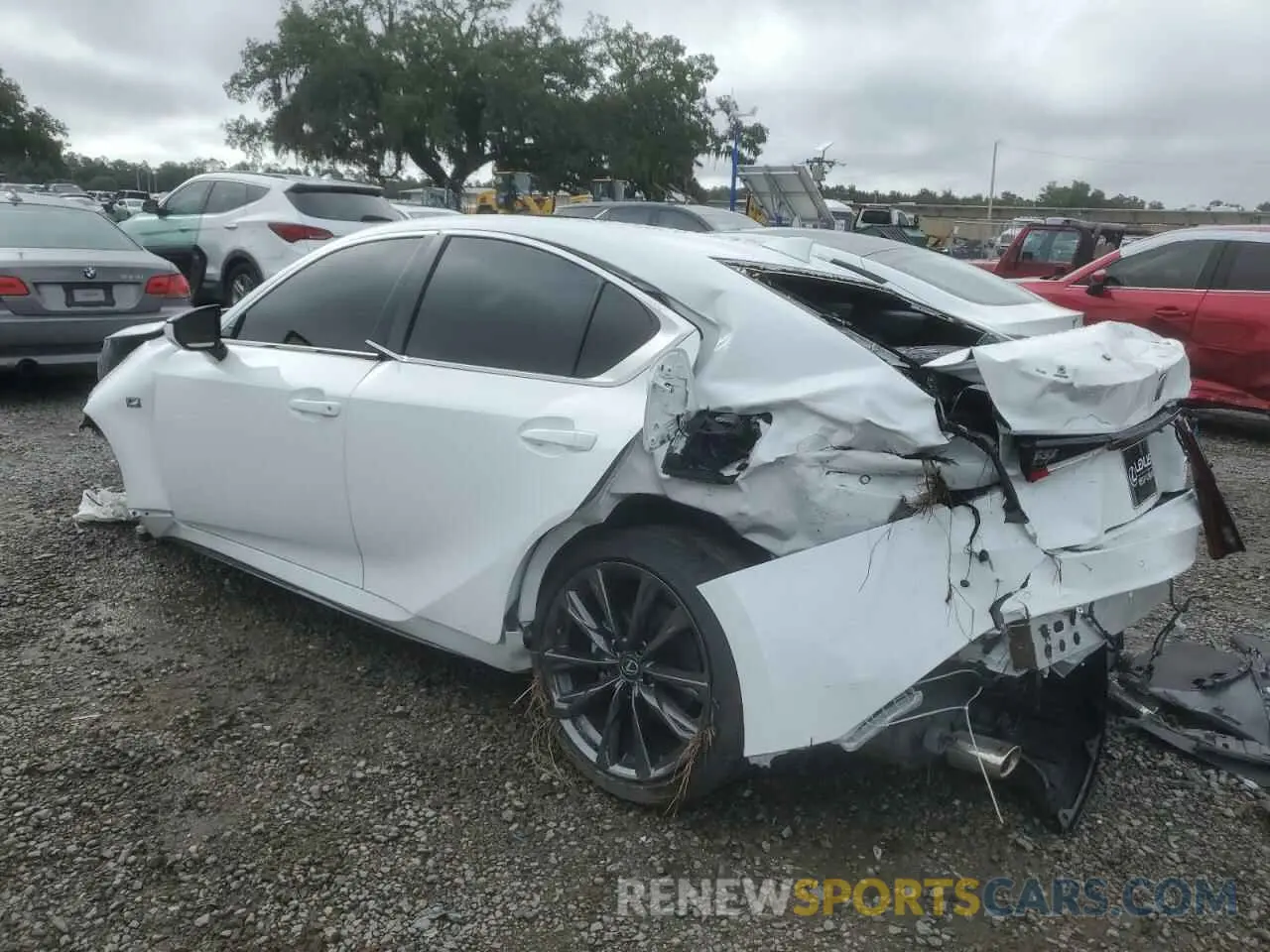 2 Photograph of a damaged car JTHGZ1B23R5078666 LEXUS IS 350 F S 2024