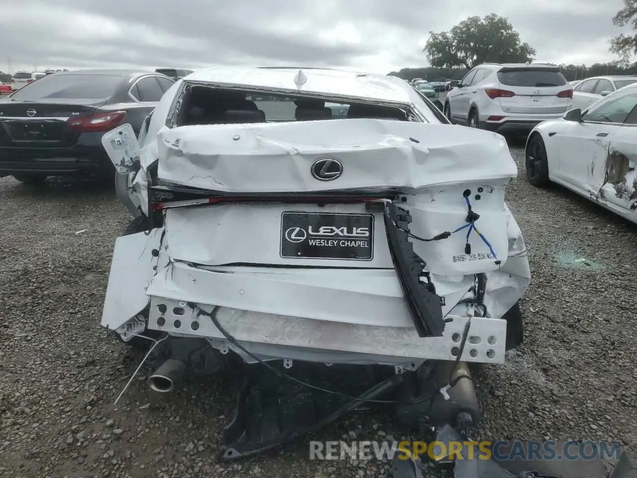 6 Photograph of a damaged car JTHGZ1B23R5078666 LEXUS IS 350 F S 2024