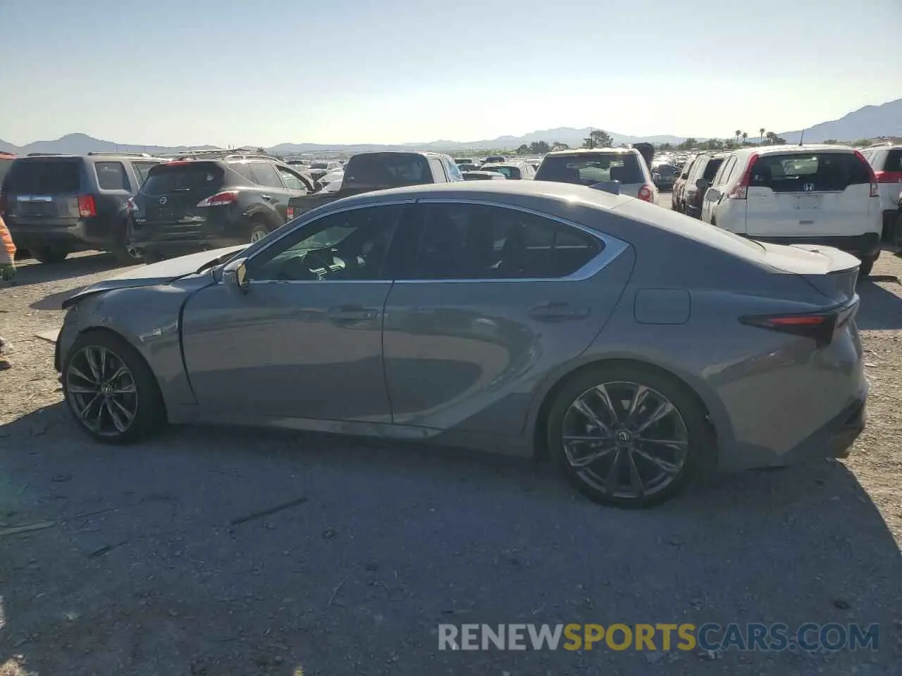 2 Photograph of a damaged car JTHGZ1B24R5074190 LEXUS IS 350 F S 2024