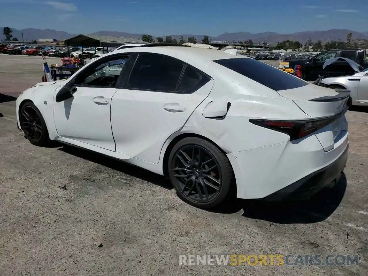 2 Photograph of a damaged car JTHGZ1B25R5074912 LEXUS IS 350 F S 2024