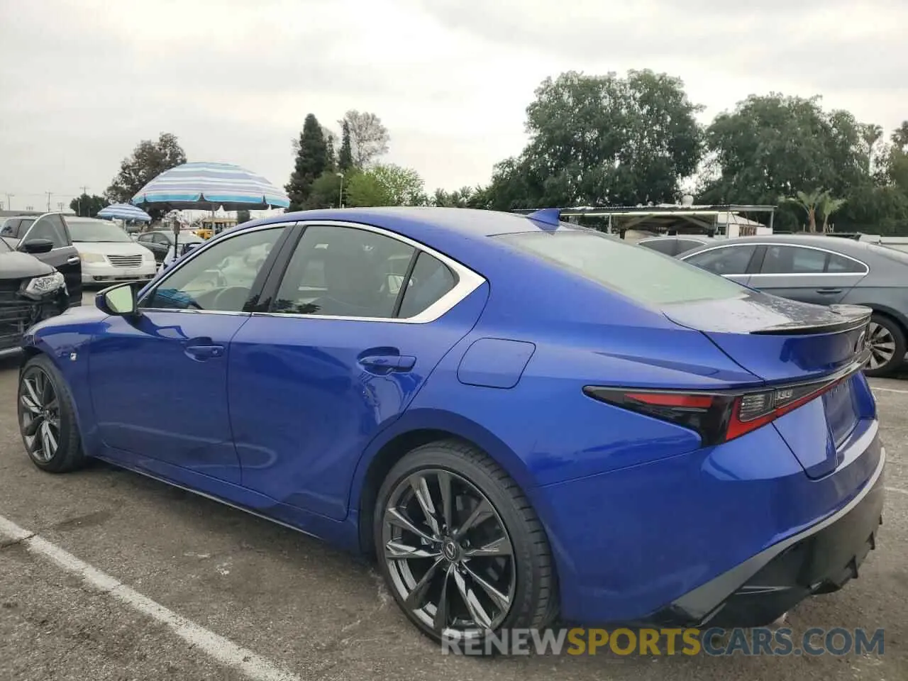 2 Photograph of a damaged car JTHGZ1B25R5078460 LEXUS IS 350 F S 2024