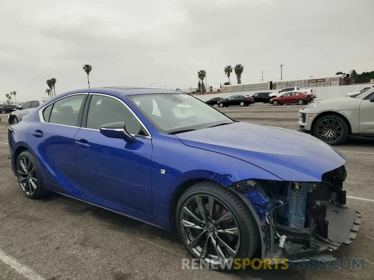 4 Photograph of a damaged car JTHGZ1B25R5078460 LEXUS IS 350 F S 2024