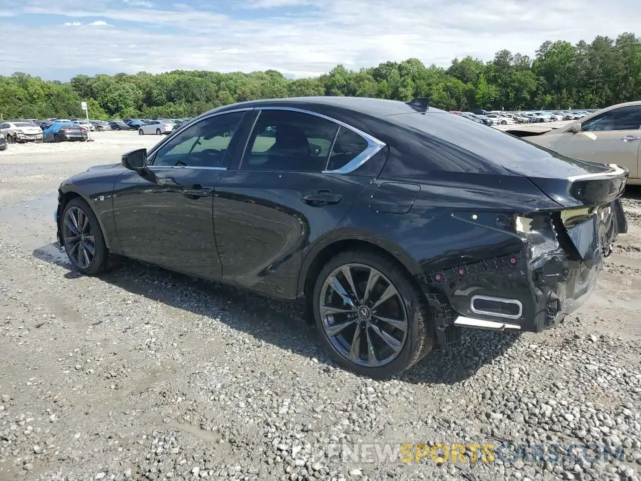 2 Photograph of a damaged car JTHGZ1B25R5080788 LEXUS IS 350 F S 2024