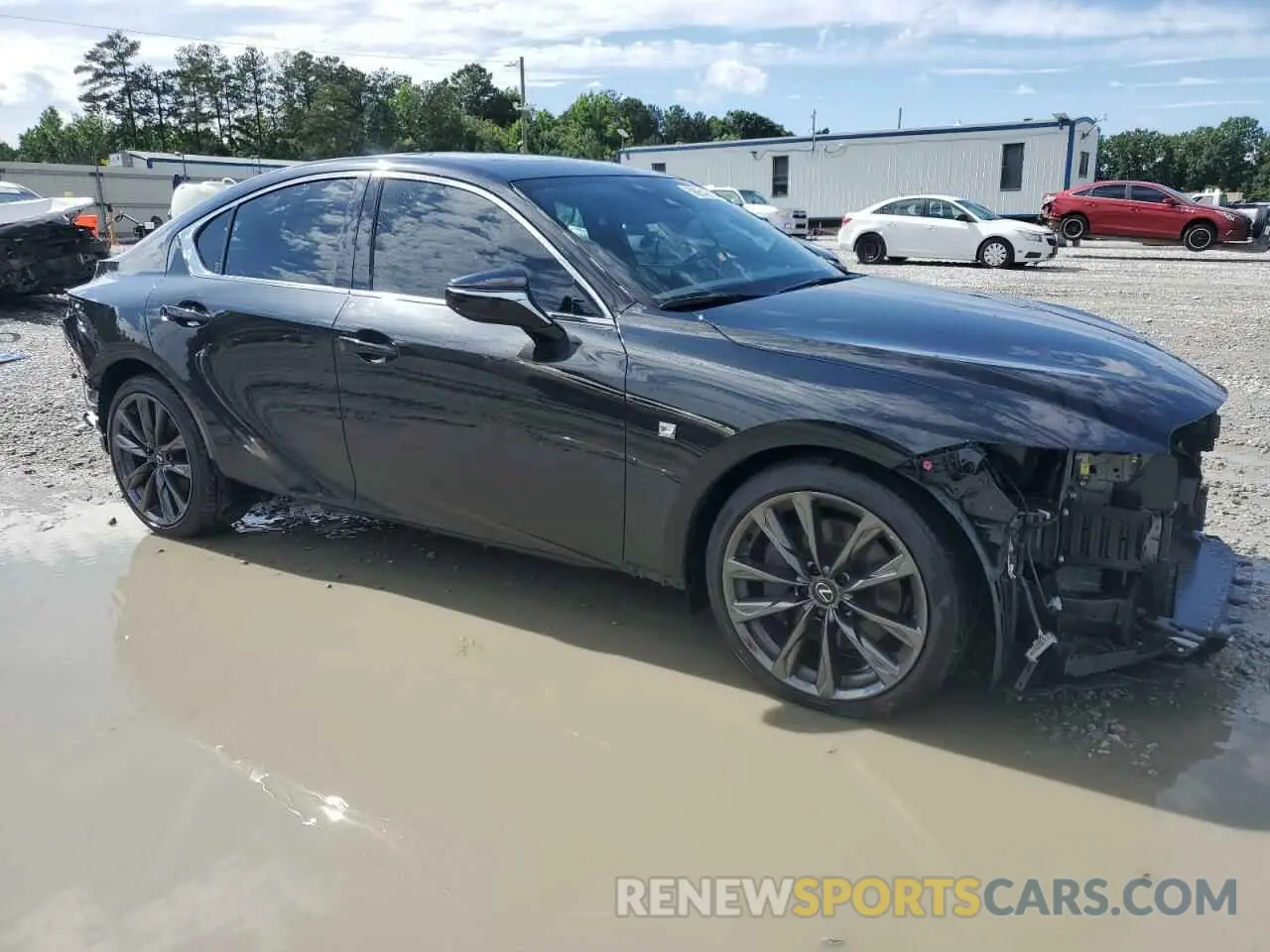 4 Photograph of a damaged car JTHGZ1B25R5080788 LEXUS IS 350 F S 2024
