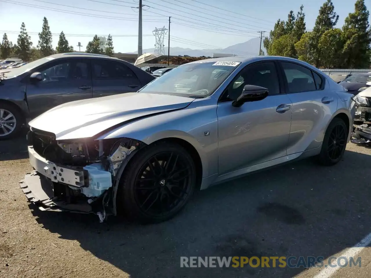 1 Photograph of a damaged car JTHGZ1B26R5072215 LEXUS IS 350 F S 2024