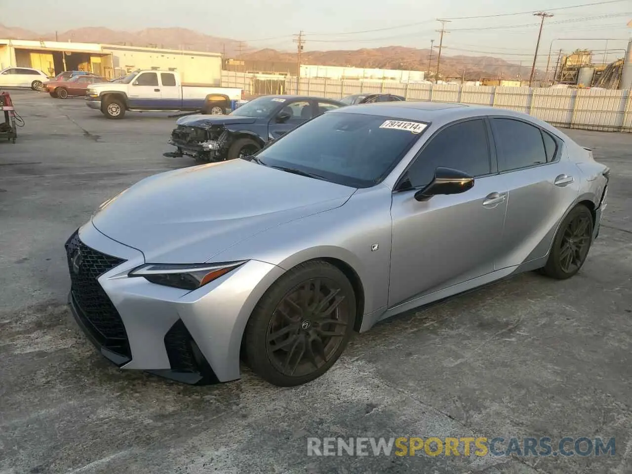 1 Photograph of a damaged car JTHGZ1B26R5074482 LEXUS IS 350 F S 2024