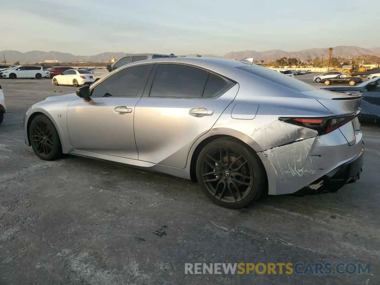 2 Photograph of a damaged car JTHGZ1B26R5074482 LEXUS IS 350 F S 2024
