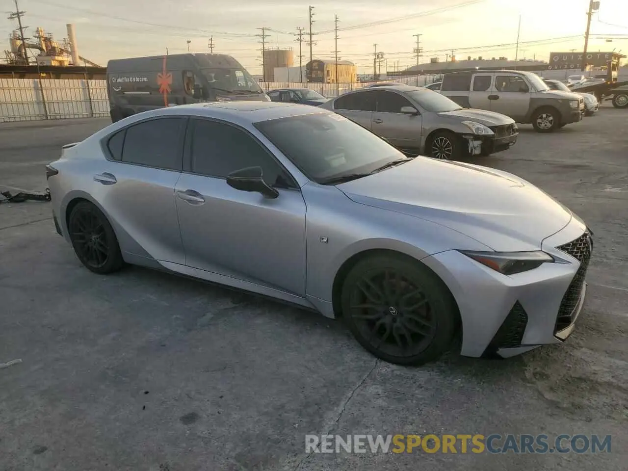 4 Photograph of a damaged car JTHGZ1B26R5074482 LEXUS IS 350 F S 2024