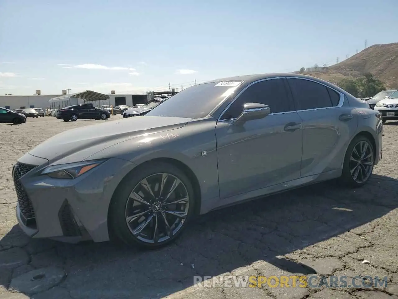 1 Photograph of a damaged car JTHGZ1B26R5076149 LEXUS IS 350 F S 2024