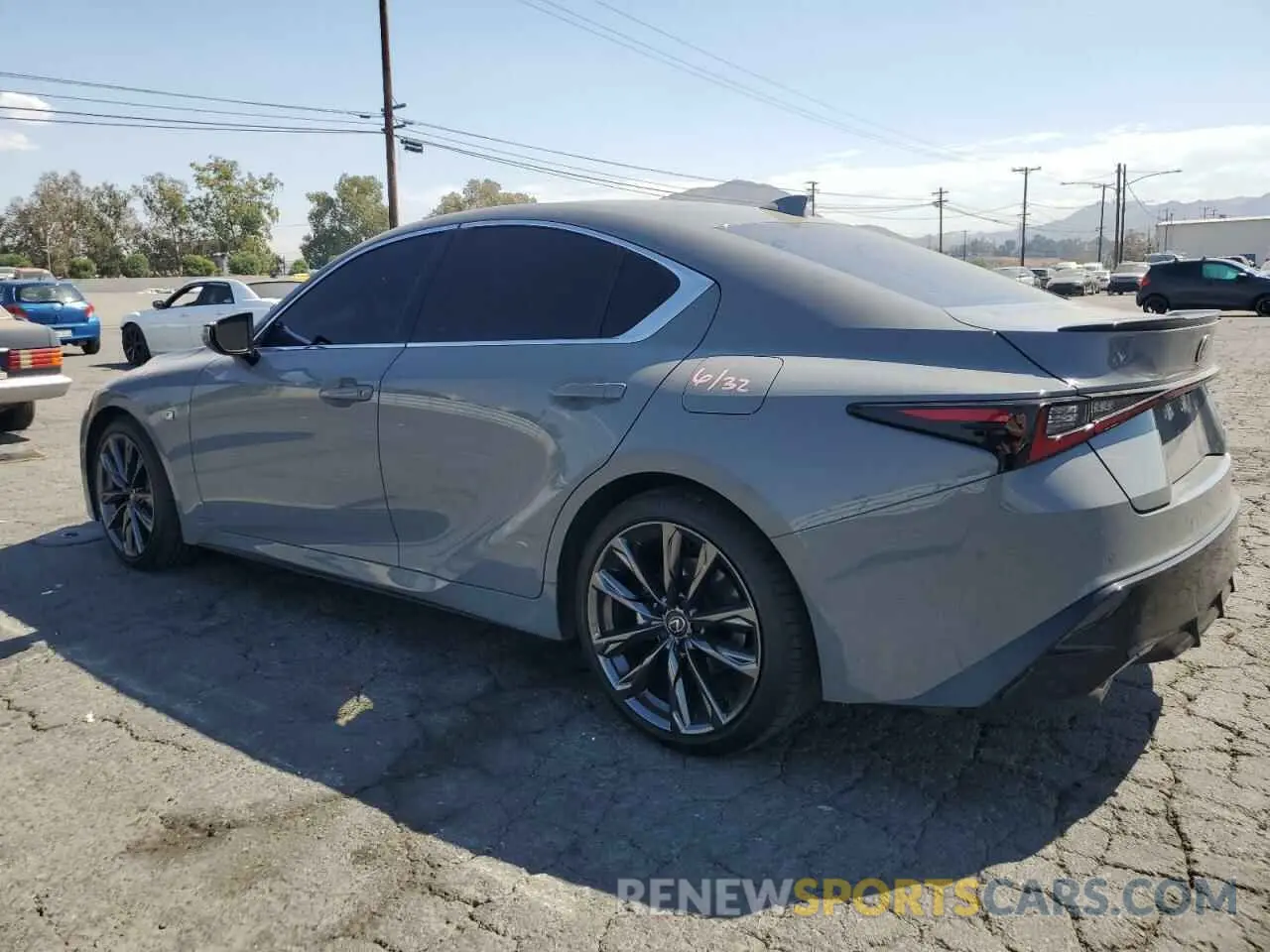 2 Photograph of a damaged car JTHGZ1B26R5076149 LEXUS IS 350 F S 2024