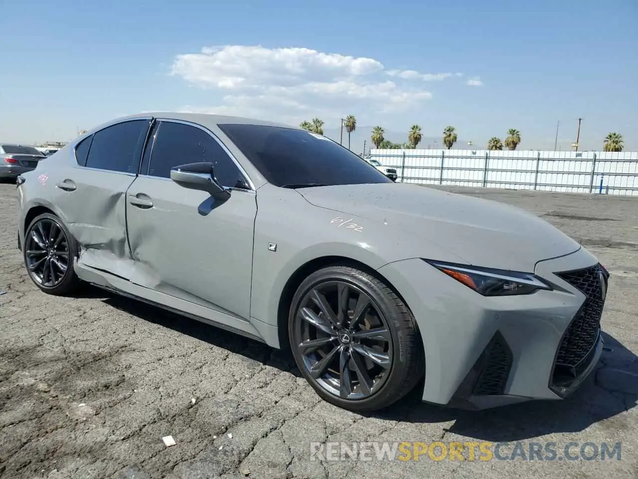 4 Photograph of a damaged car JTHGZ1B26R5076149 LEXUS IS 350 F S 2024