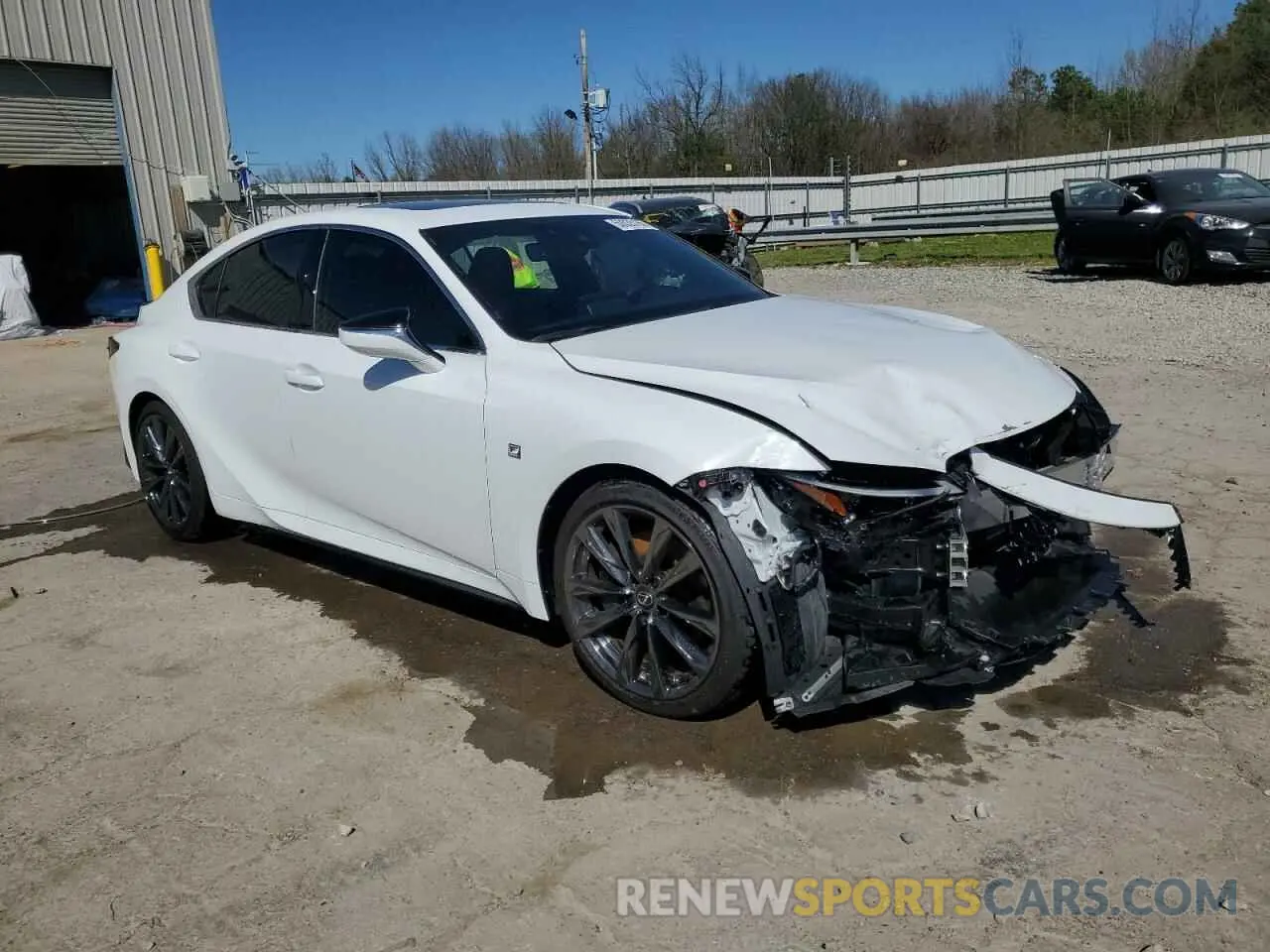 4 Photograph of a damaged car JTHGZ1B26R5076877 LEXUS IS 350 F S 2024
