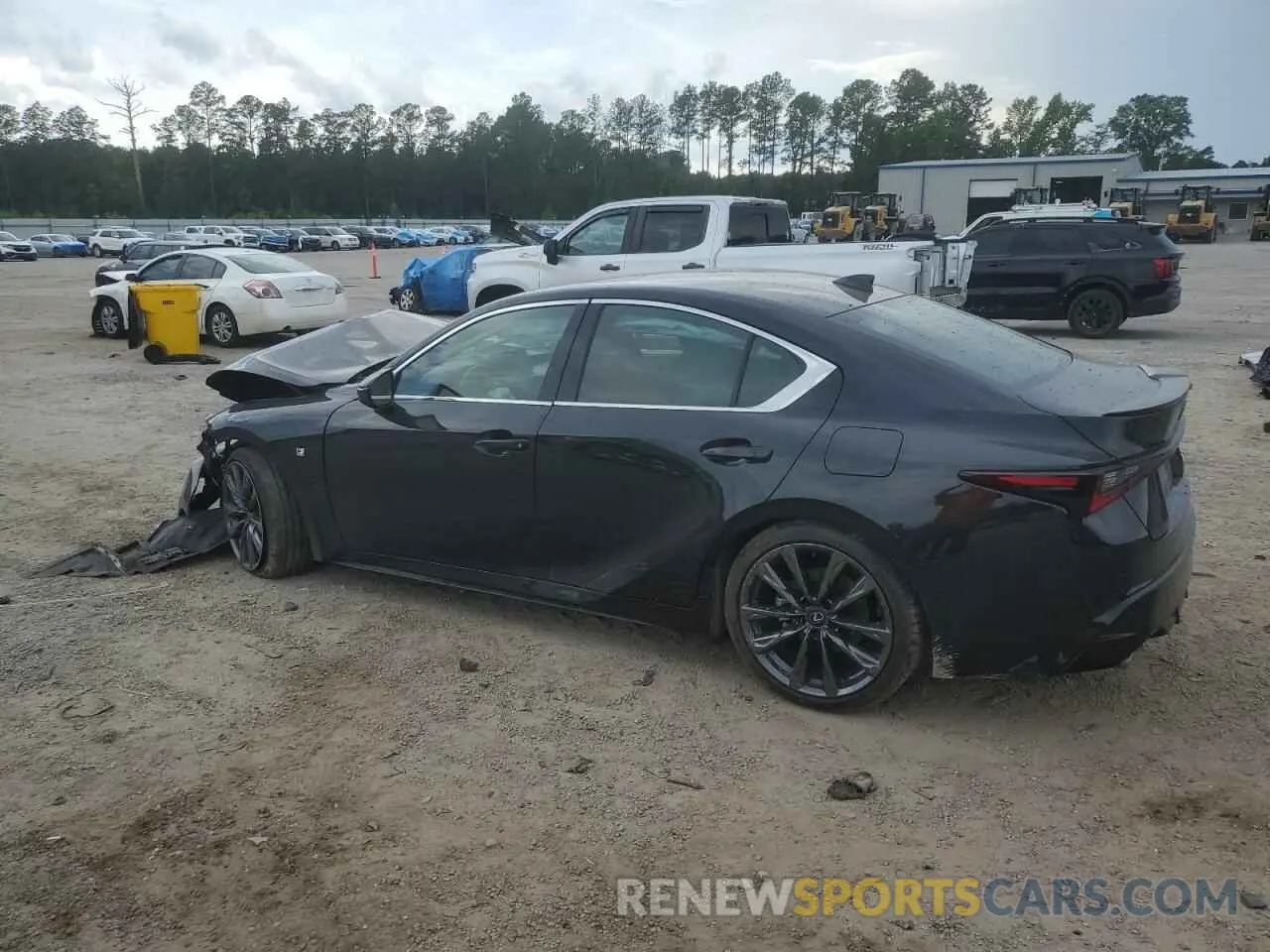 2 Photograph of a damaged car JTHGZ1B26R5077771 LEXUS IS 350 F S 2024
