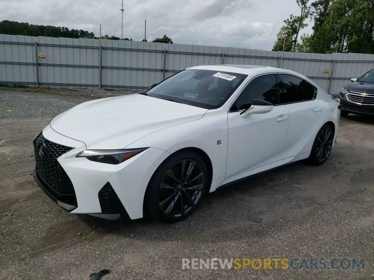 1 Photograph of a damaged car JTHGZ1B27R5075740 LEXUS IS 350 F S 2024