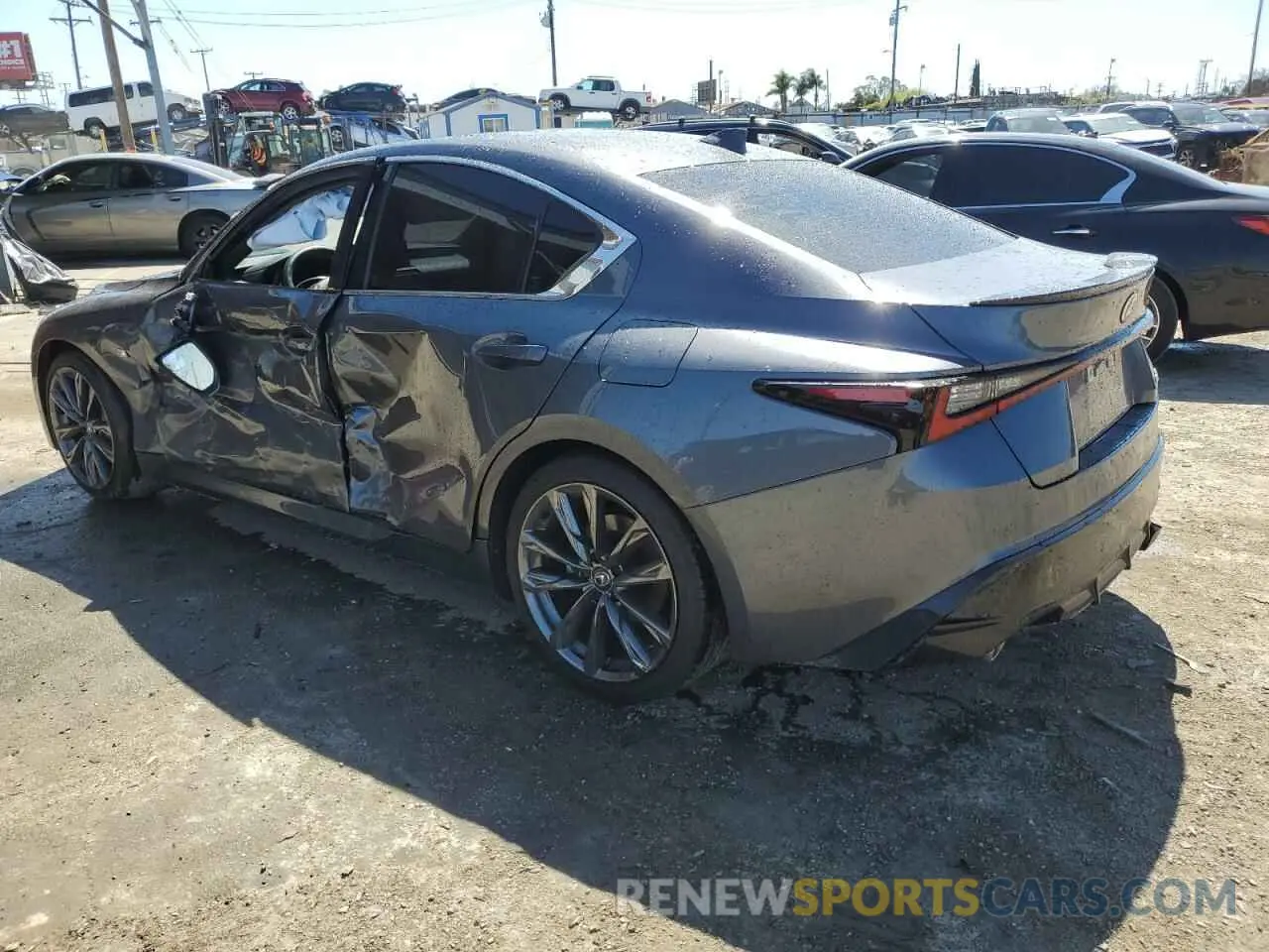 2 Photograph of a damaged car JTHGZ1B2XR5073495 LEXUS IS 350 F S 2024