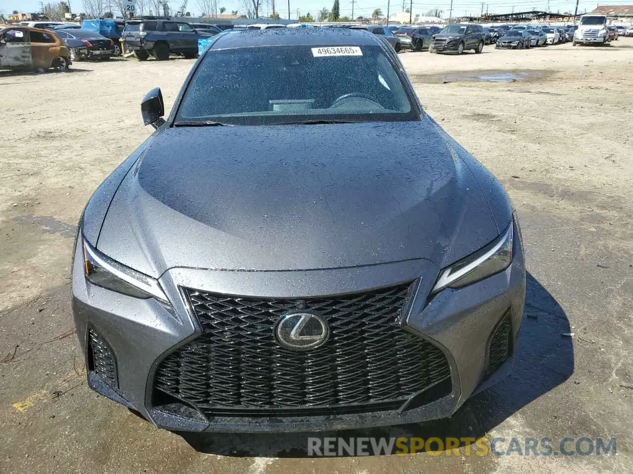 5 Photograph of a damaged car JTHGZ1B2XR5073495 LEXUS IS 350 F S 2024
