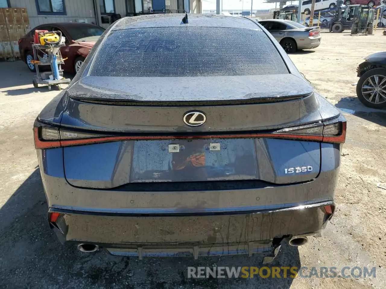 6 Photograph of a damaged car JTHGZ1B2XR5073495 LEXUS IS 350 F S 2024