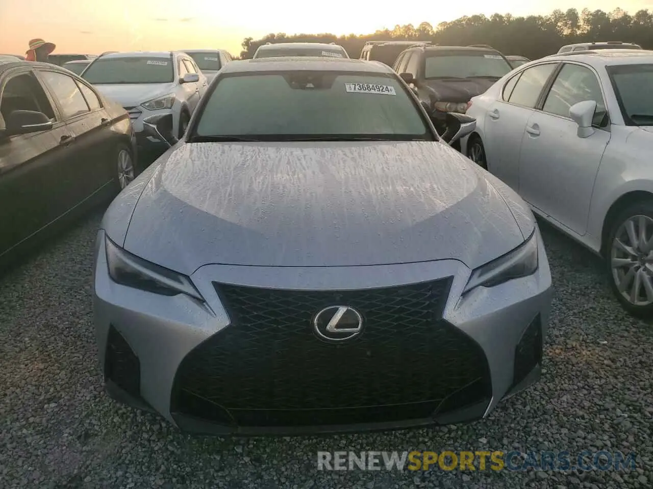 5 Photograph of a damaged car JTHGZ1B2XR5073688 LEXUS IS 350 F S 2024