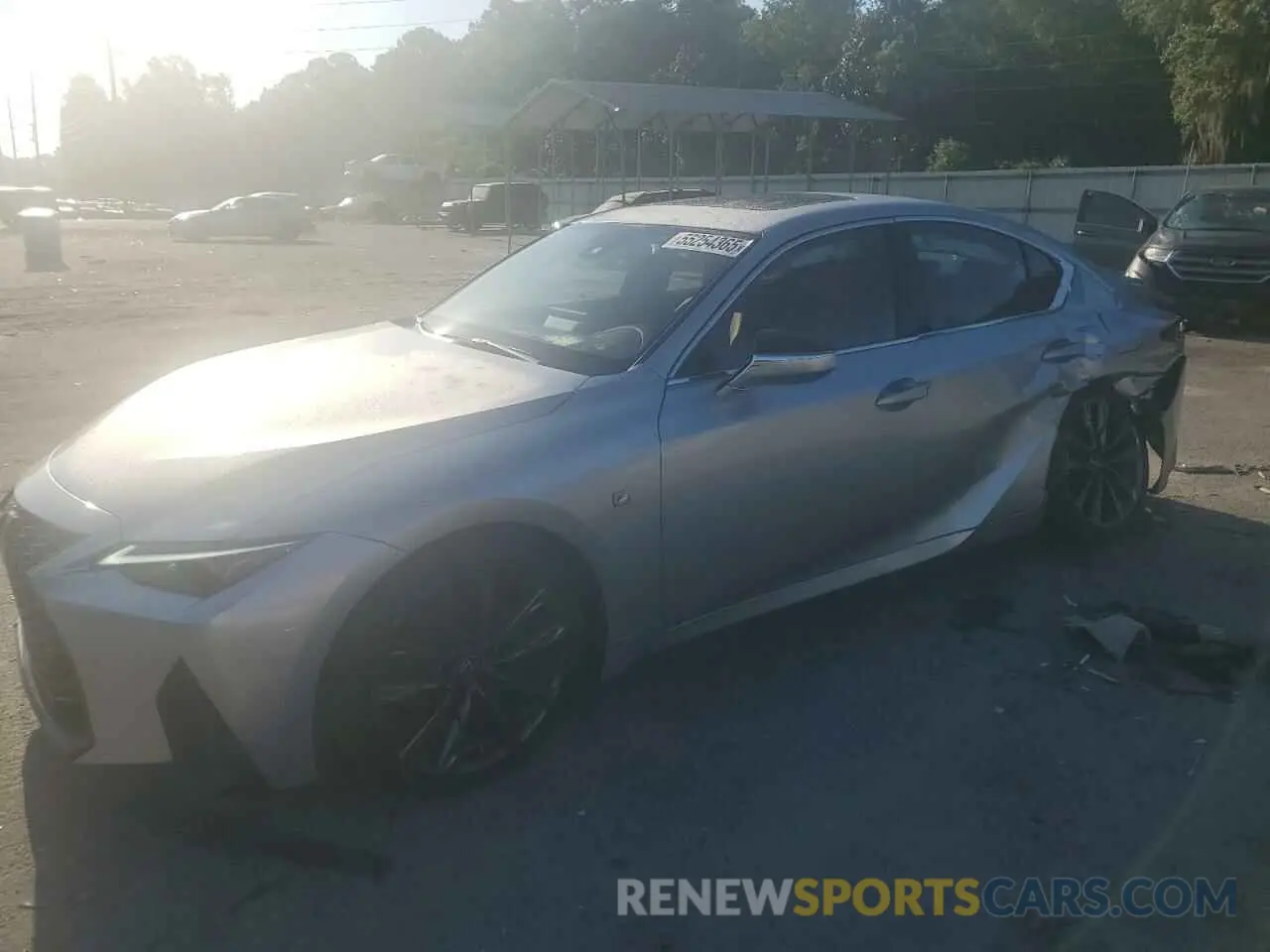 1 Photograph of a damaged car JTHGZ1B2XR5082262 LEXUS IS 350 F S 2024