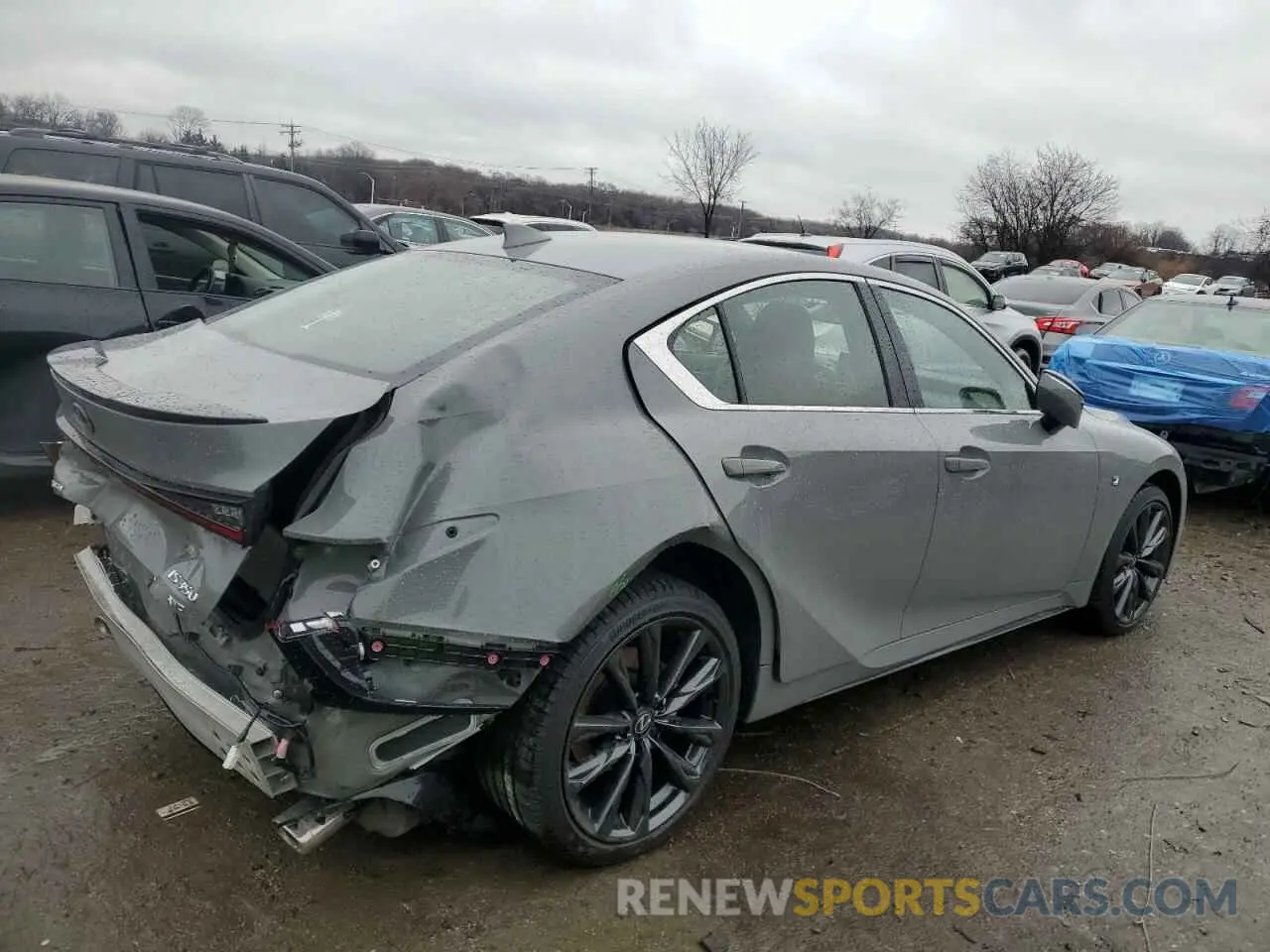 3 Photograph of a damaged car JTHGZ1E20R5037472 LEXUS IS 350 F S 2024