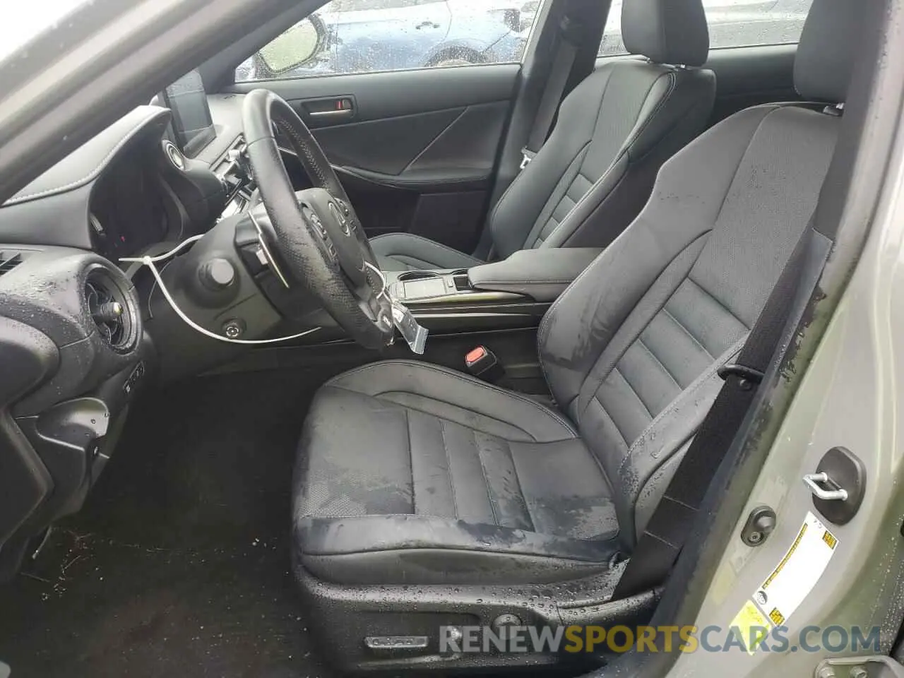 7 Photograph of a damaged car JTHGZ1E20R5037472 LEXUS IS 350 F S 2024