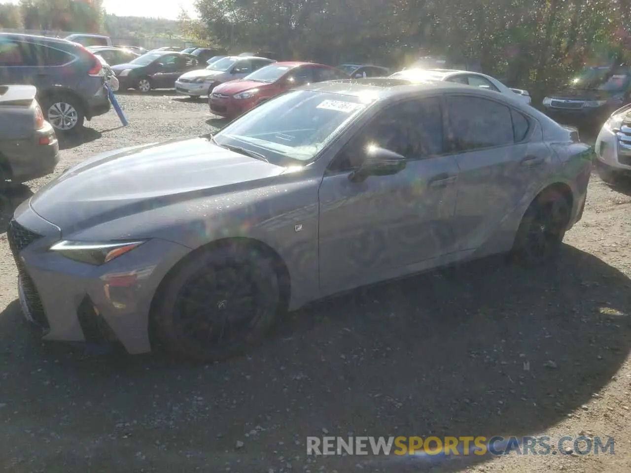 1 Photograph of a damaged car JTHGZ1E23R5033495 LEXUS IS 350 F S 2024