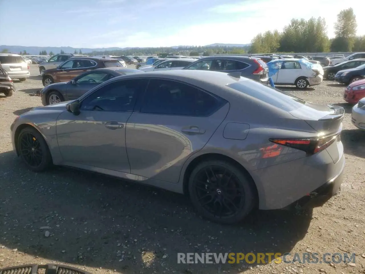 2 Photograph of a damaged car JTHGZ1E23R5033495 LEXUS IS 350 F S 2024