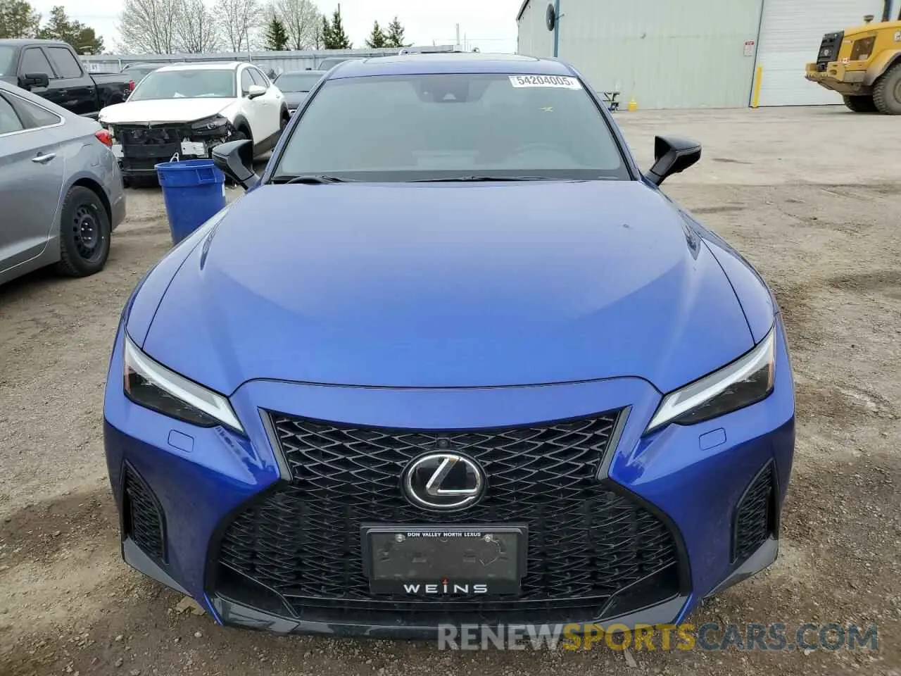 5 Photograph of a damaged car JTHGZ1E24R5035224 LEXUS IS 350 F S 2024