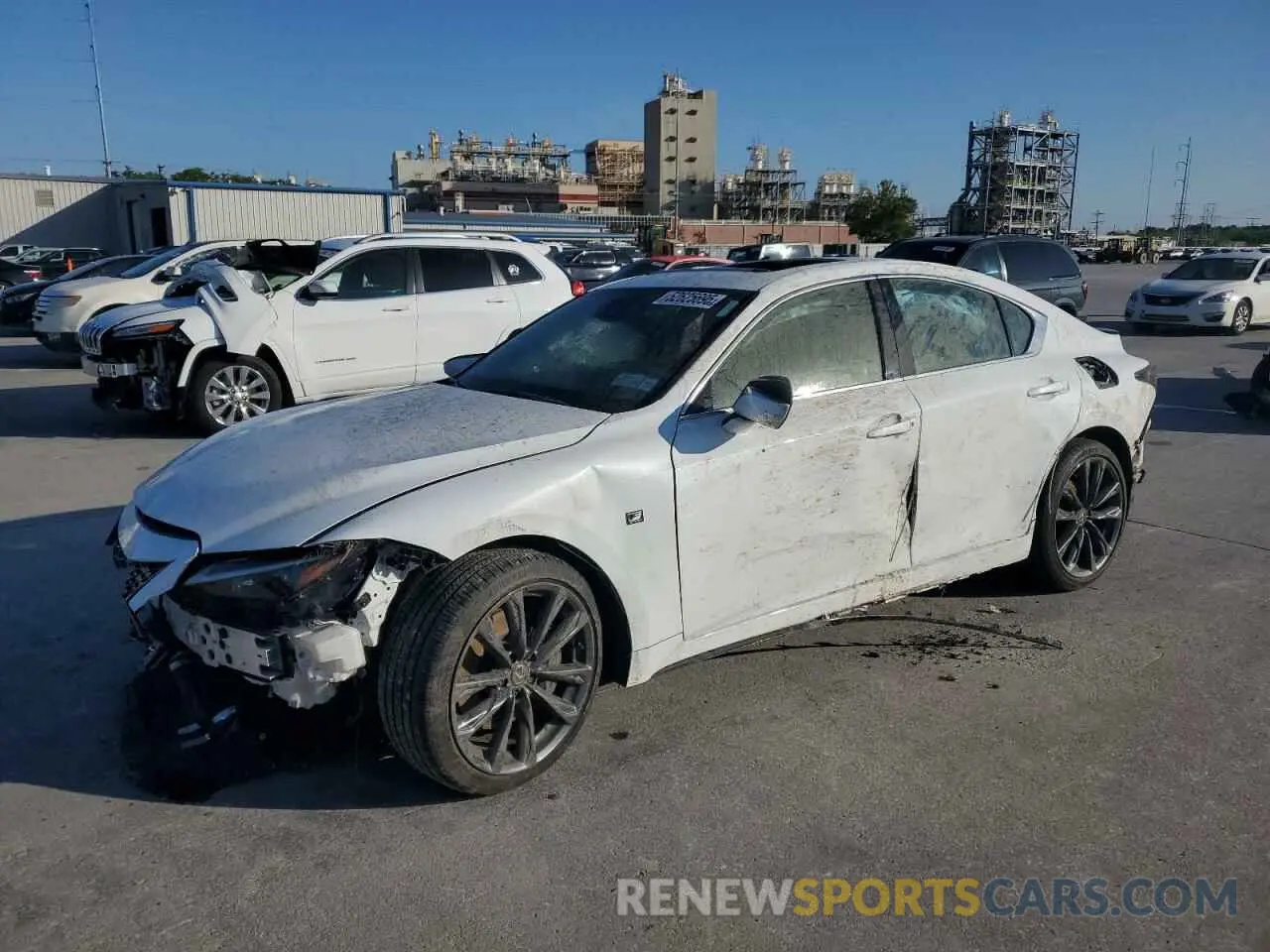 1 Photograph of a damaged car JTHGZ1E29R5035333 LEXUS IS 350 F S 2024