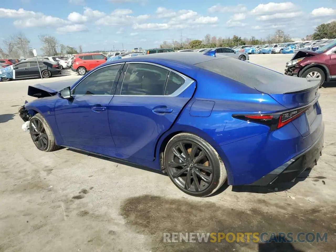2 Photograph of a damaged car JTHBZ1B2XS5083105 LEXUS IS 350 F S 2025
