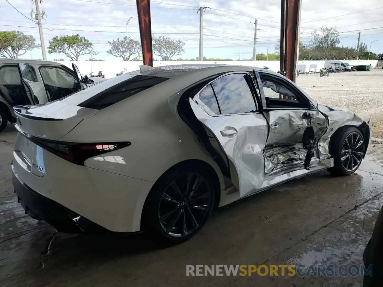 3 Photograph of a damaged car JTHGZ1B20S5084222 LEXUS IS 350 F S 2025