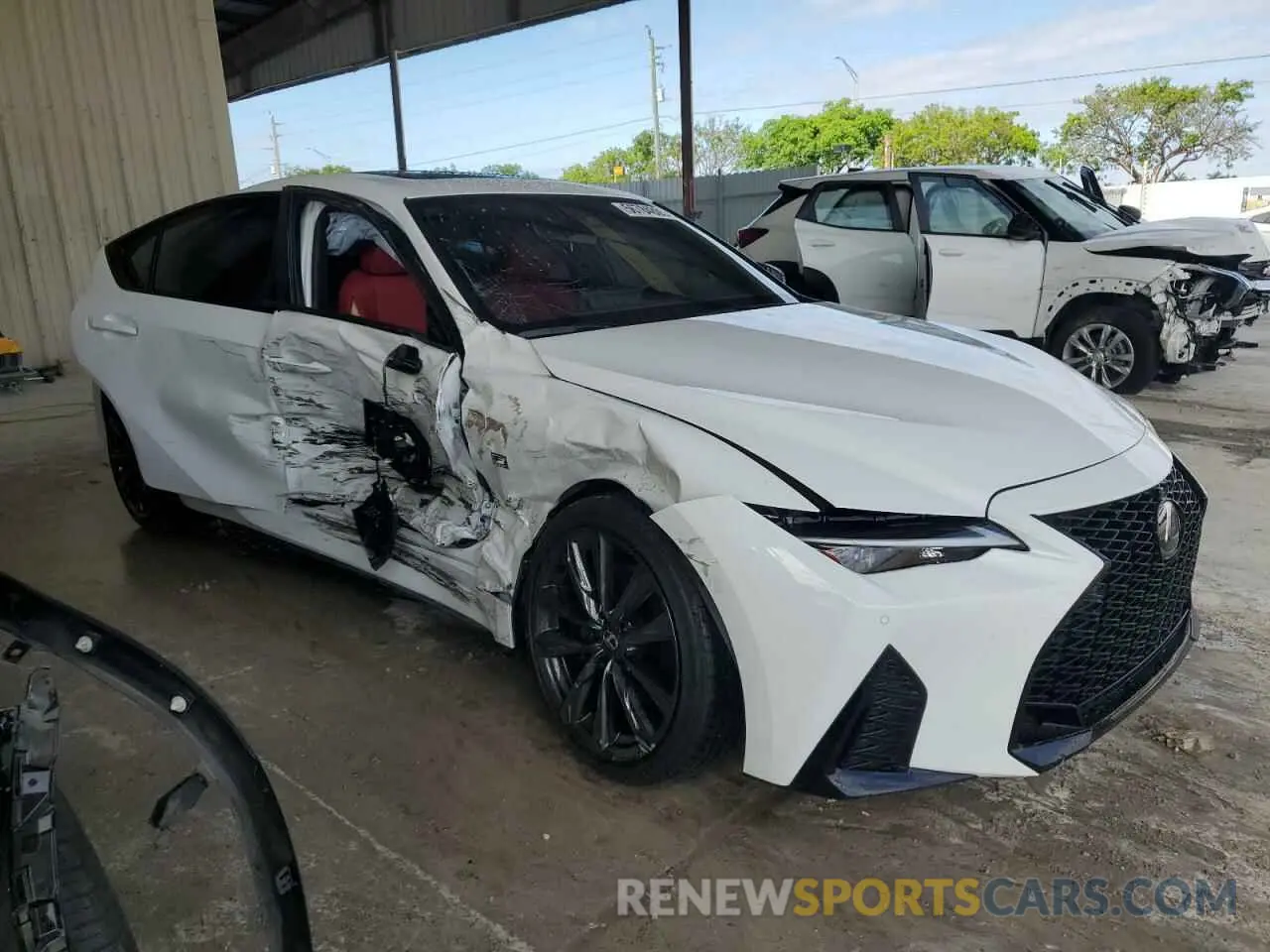 4 Photograph of a damaged car JTHGZ1B20S5084222 LEXUS IS 350 F S 2025