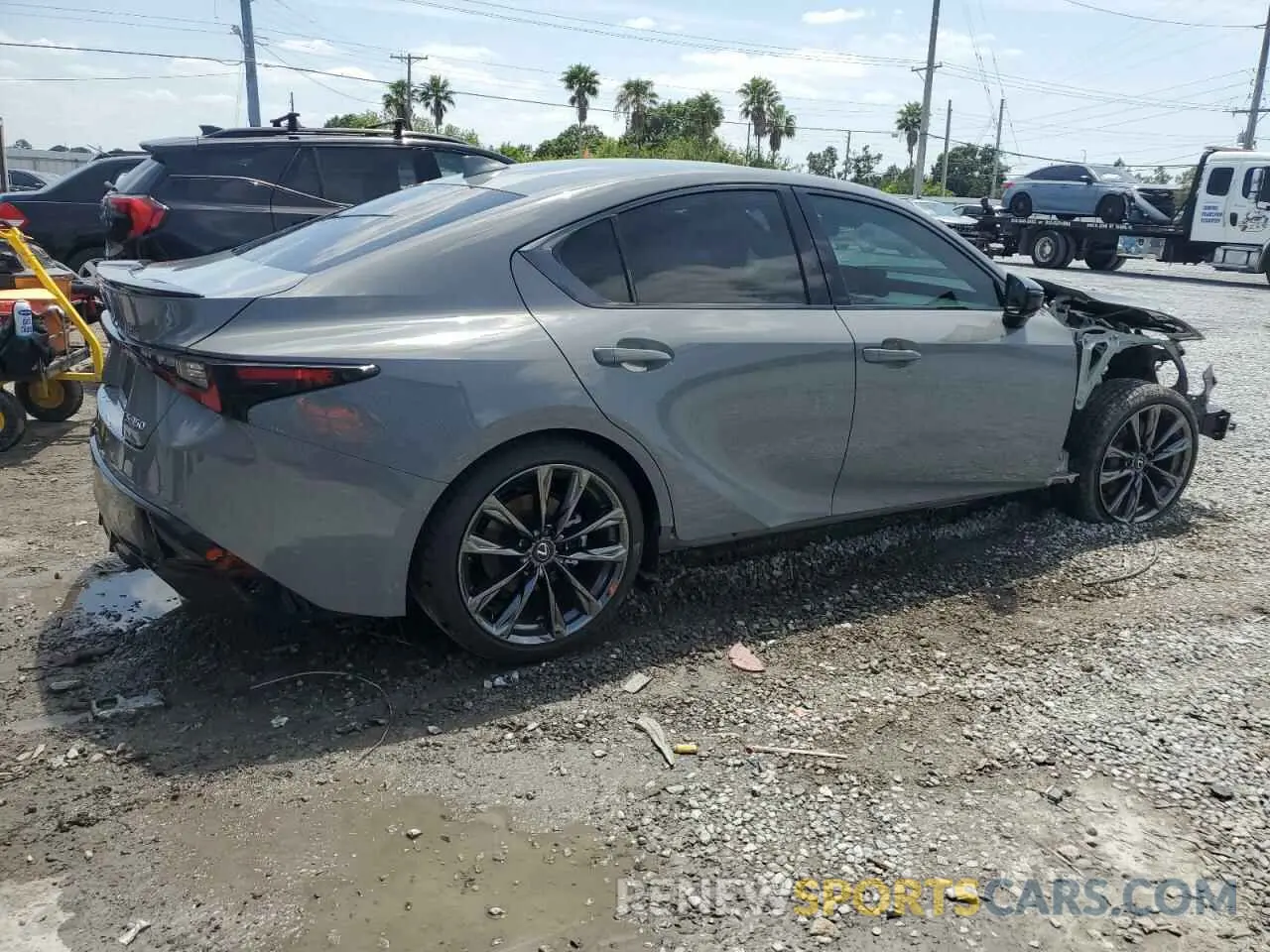3 Photograph of a damaged car JTHGZ1B24S5082618 LEXUS IS 350 F S 2025