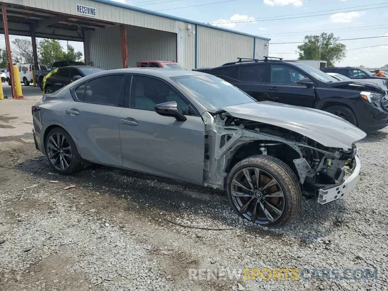4 Photograph of a damaged car JTHGZ1B24S5082618 LEXUS IS 350 F S 2025
