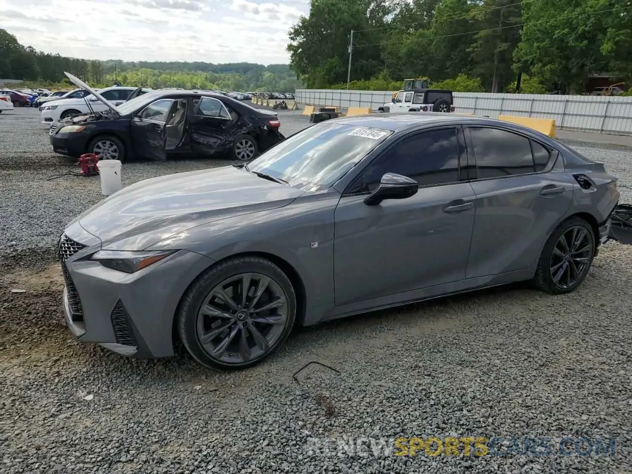 1 Photograph of a damaged car JTHGZ1B25S5083633 LEXUS IS 350 F S 2025