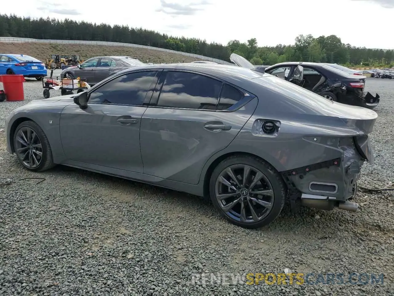 2 Photograph of a damaged car JTHGZ1B25S5083633 LEXUS IS 350 F S 2025