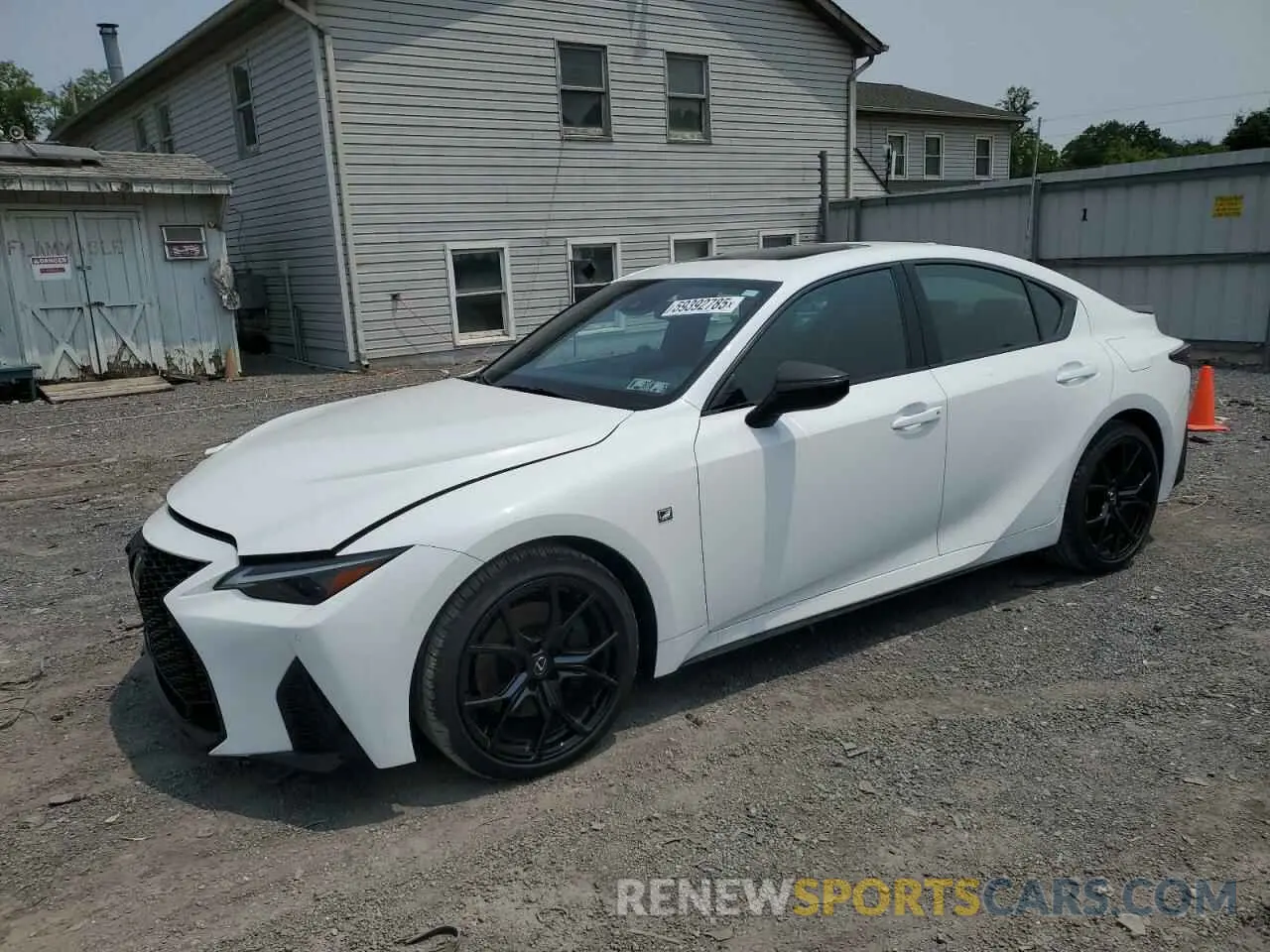 1 Photograph of a damaged car JTHGZ1E24S5038257 LEXUS IS 350 F S 2025
