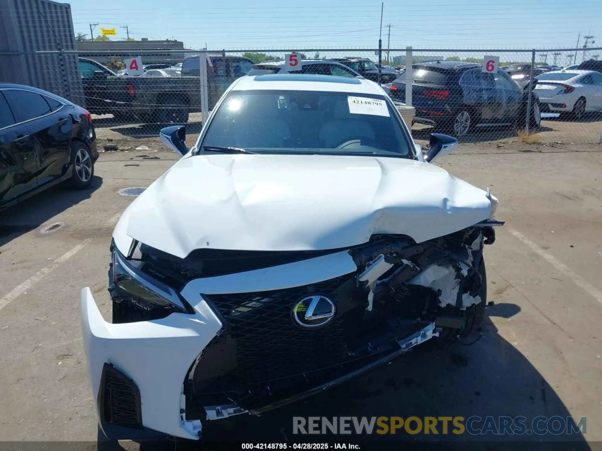 11 Photograph of a damaged car JTHAP1D24P5004680 LEXUS IS 500 2023