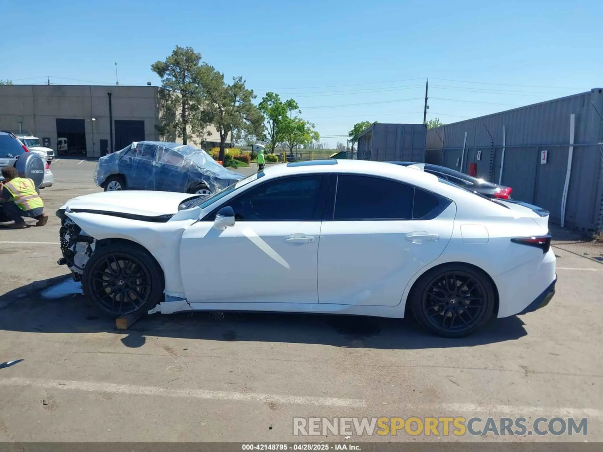 13 Photograph of a damaged car JTHAP1D24P5004680 LEXUS IS 500 2023