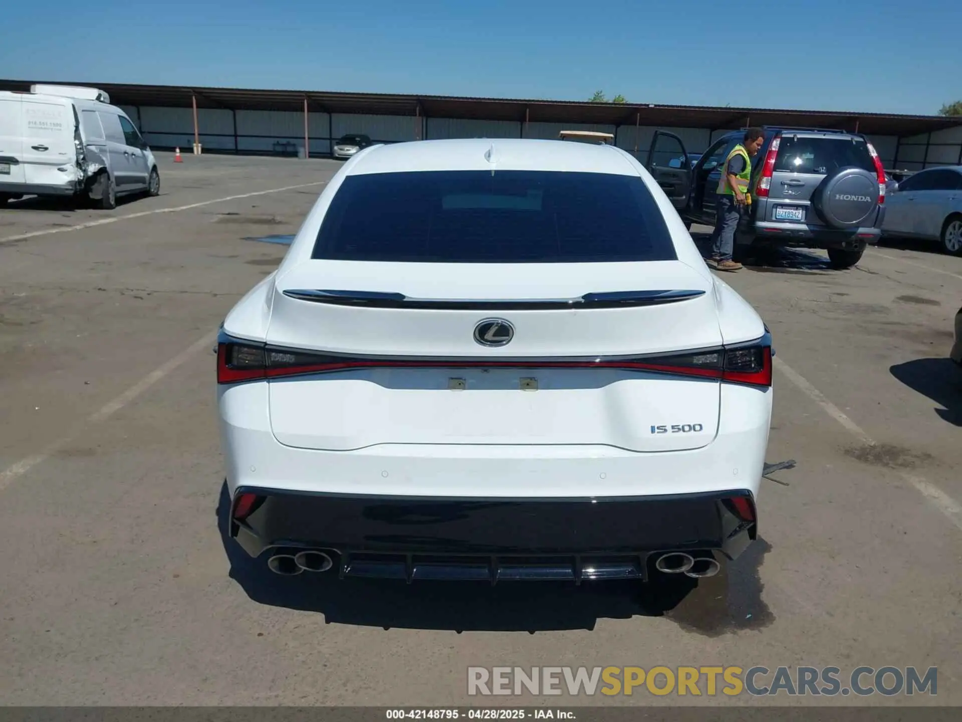 15 Photograph of a damaged car JTHAP1D24P5004680 LEXUS IS 500 2023