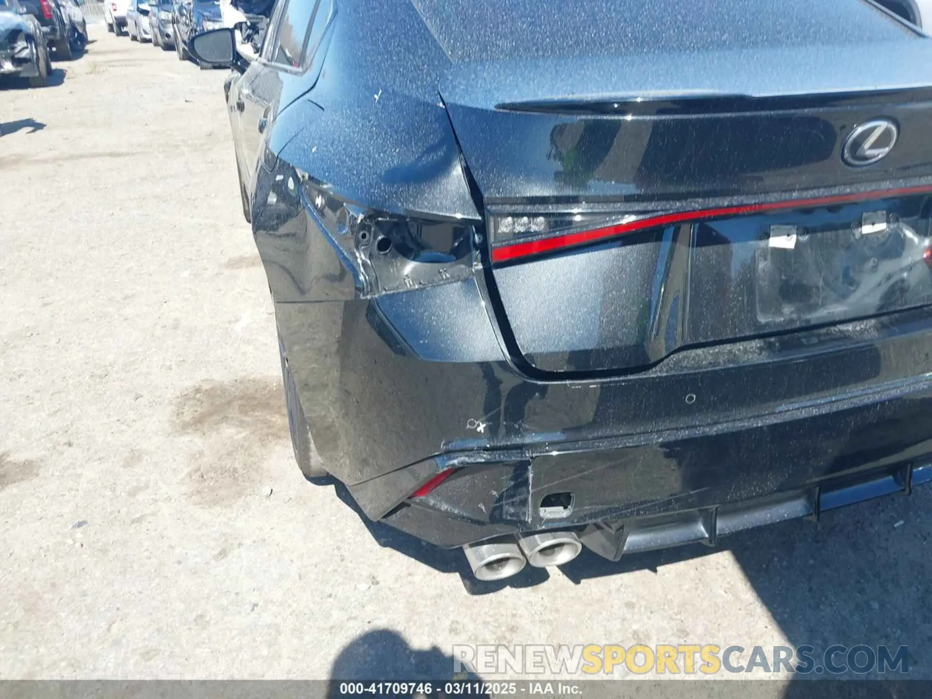 6 Photograph of a damaged car JTHAP1D25P5003215 LEXUS IS 500 2023