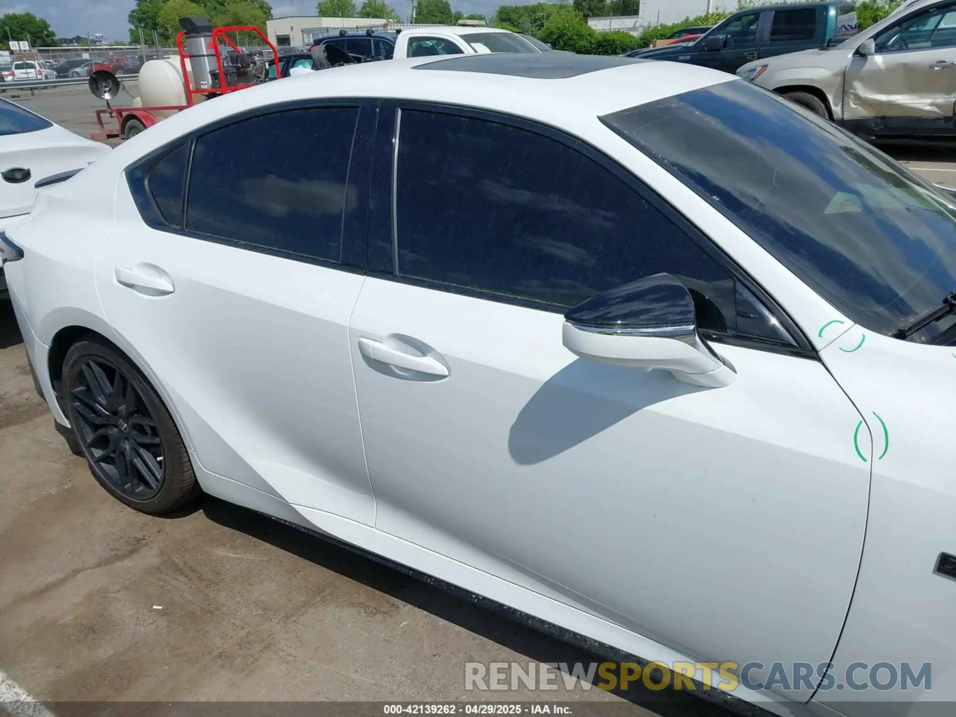 14 Photograph of a damaged car JTHAP1D27P5004186 LEXUS IS 500 2023