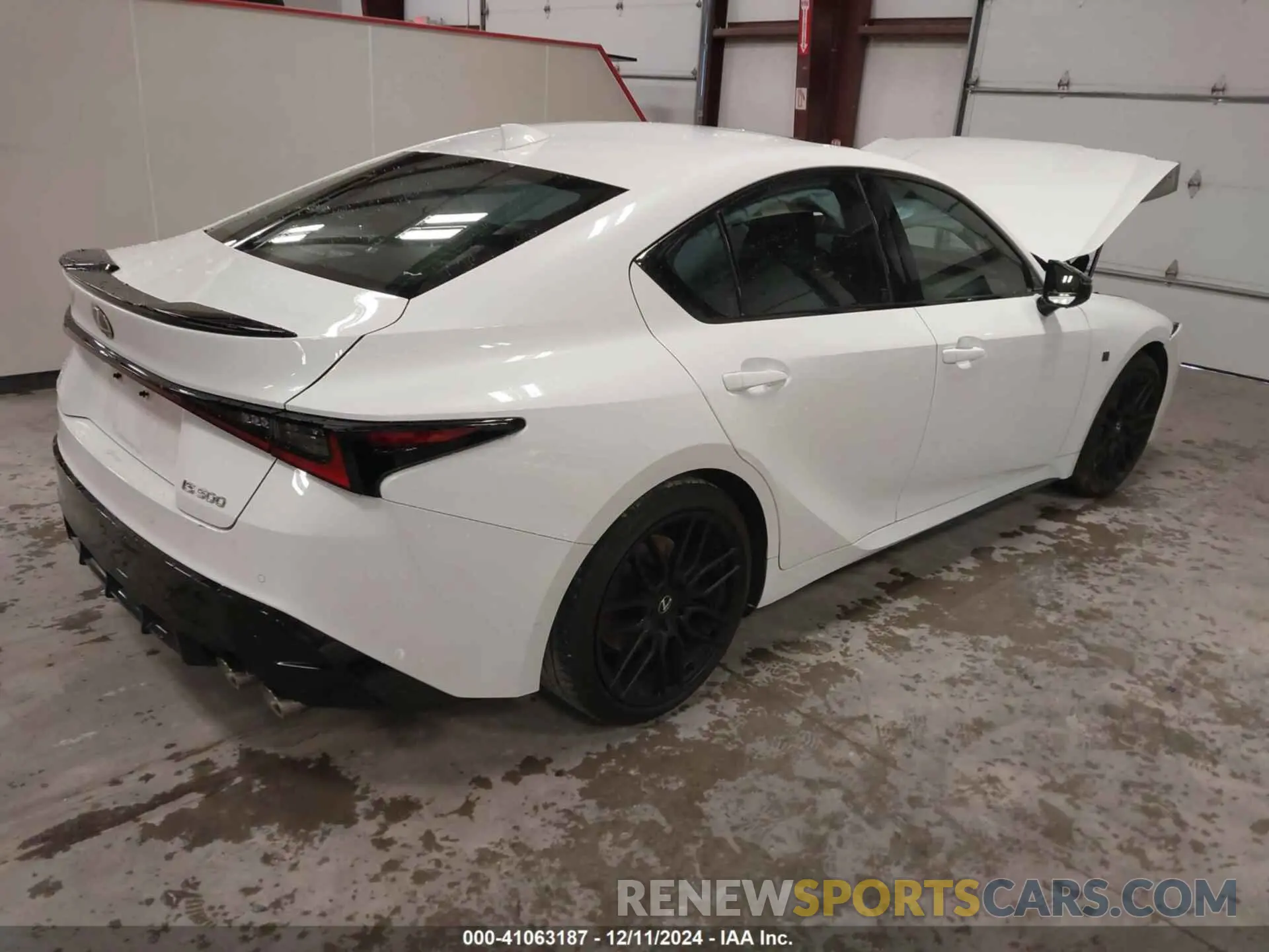 4 Photograph of a damaged car JTHAP1D25R5005422 LEXUS IS 500 2024