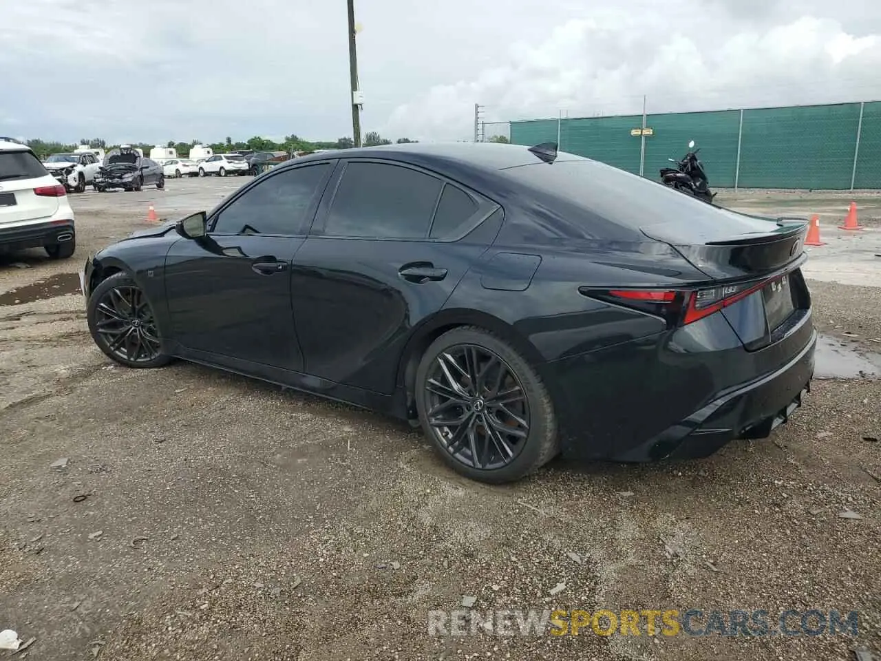 2 Photograph of a damaged car JTHAP1D25P5003618 LEXUS IS 500 F S 2023