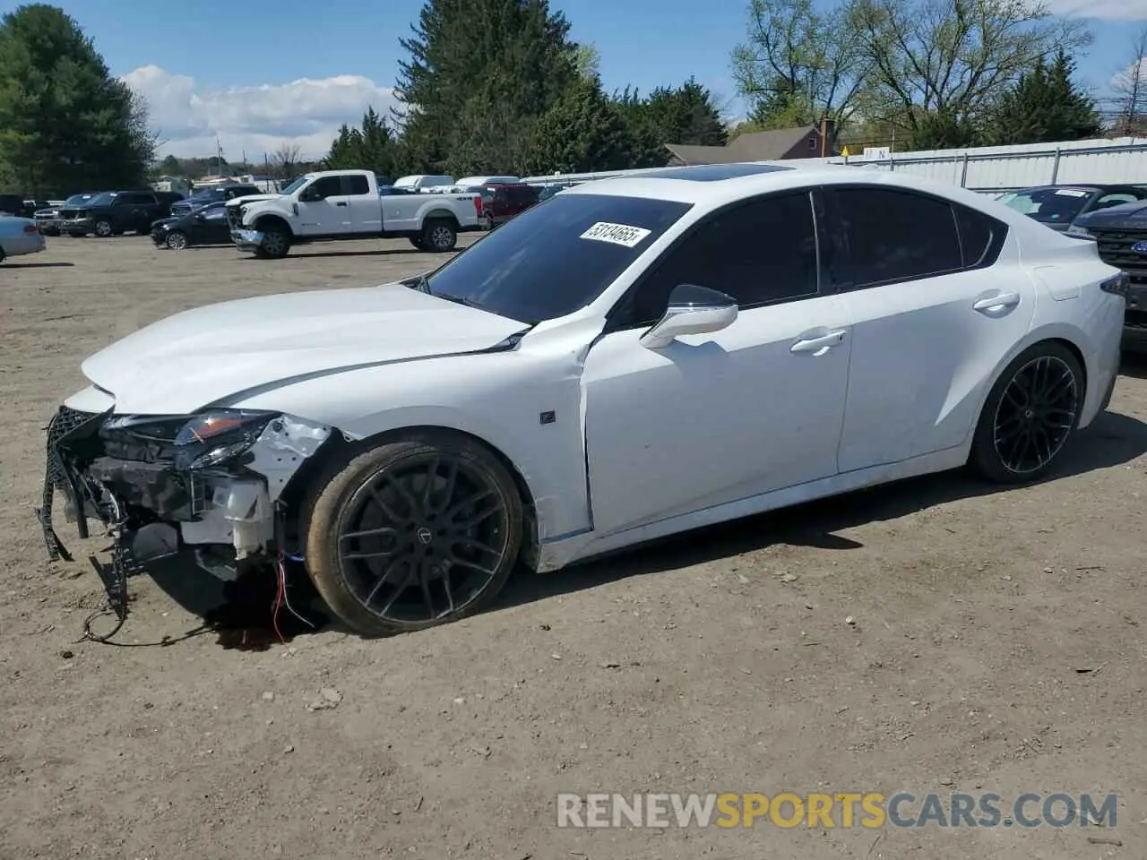1 Photograph of a damaged car JTHAP1D25P5003652 LEXUS IS 500 F S 2023