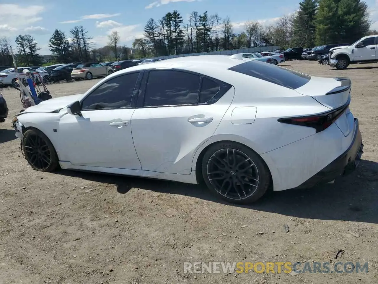 2 Photograph of a damaged car JTHAP1D25P5003652 LEXUS IS 500 F S 2023