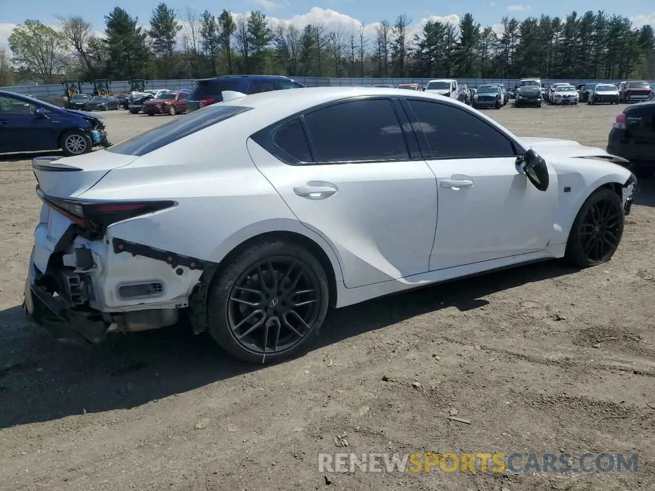 3 Photograph of a damaged car JTHAP1D25P5003652 LEXUS IS 500 F S 2023